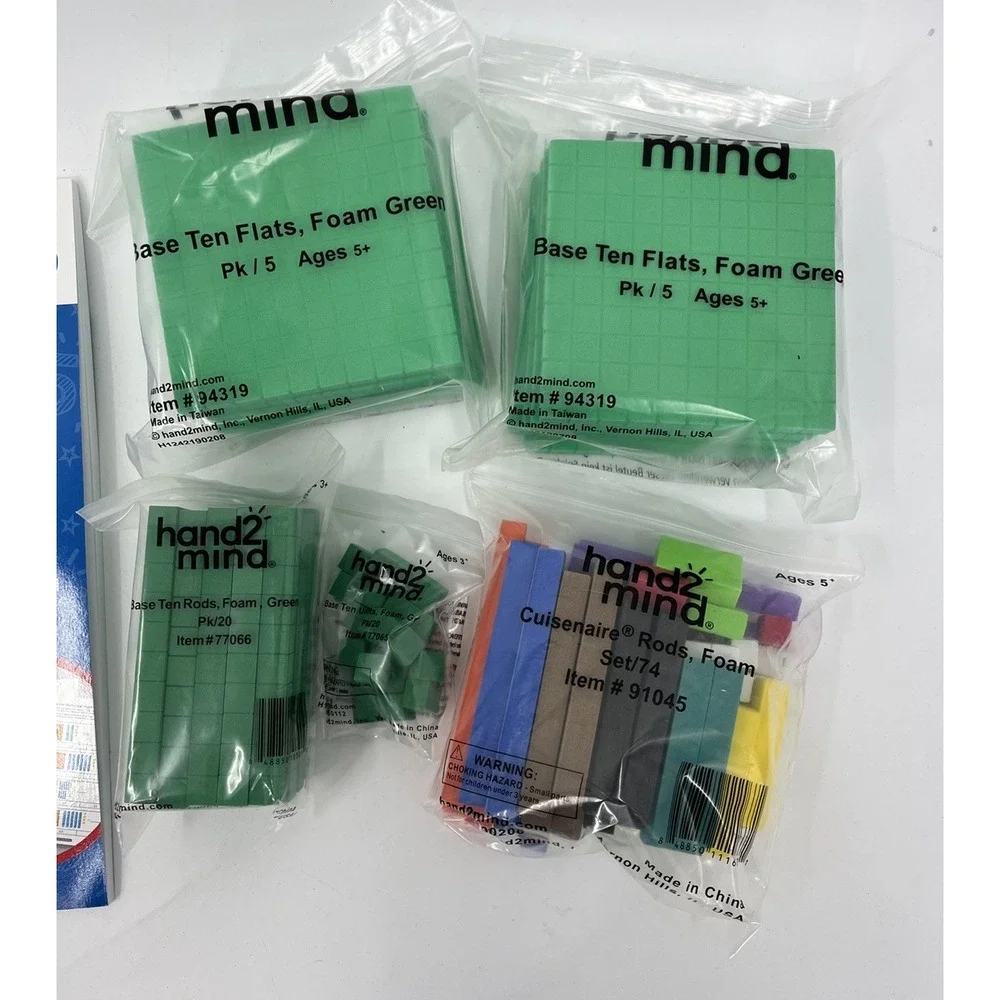 Hand 2 Mind Hands-On Standard Grade 5 Math Manipulatives Kit Homeschool
